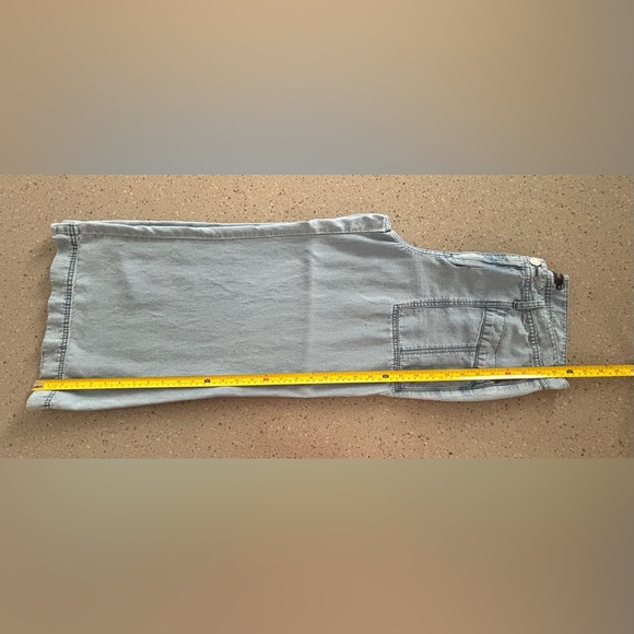 Anthropologie Level 99 Blue Cropped Jeans - Picture 6 of 7